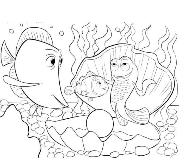Dibujar de Buscando A Nemo 1 para colorir