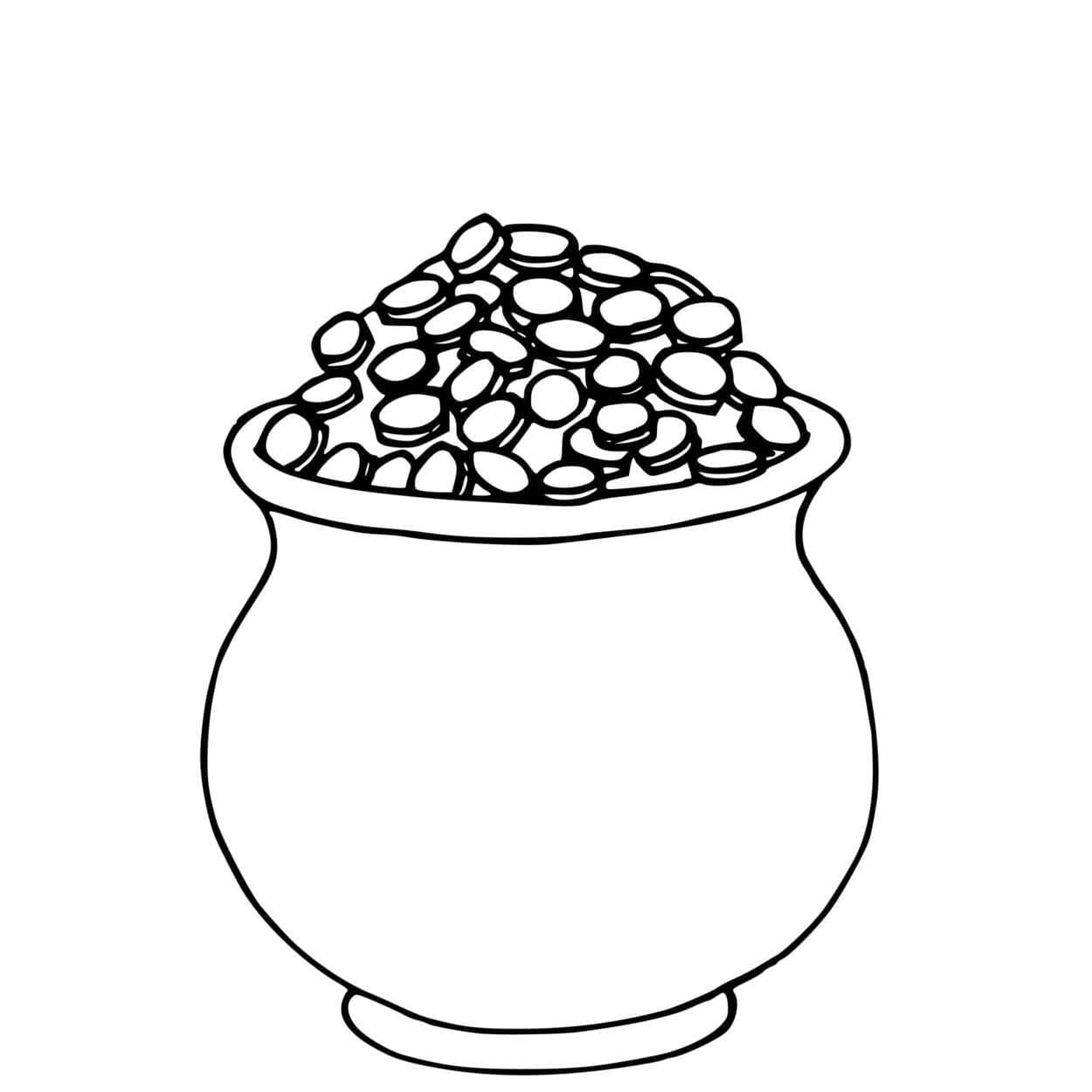 Dibujos de Dibujar Dinero Muy sencillo para colorear