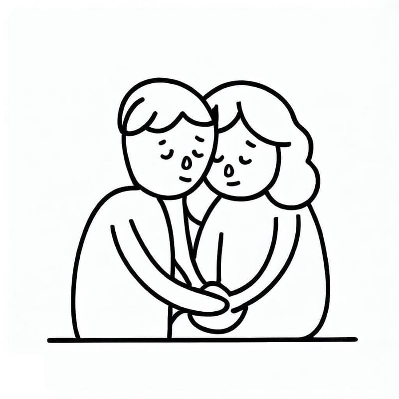 Dibujos de Dibujar Empatía básico para colorear
