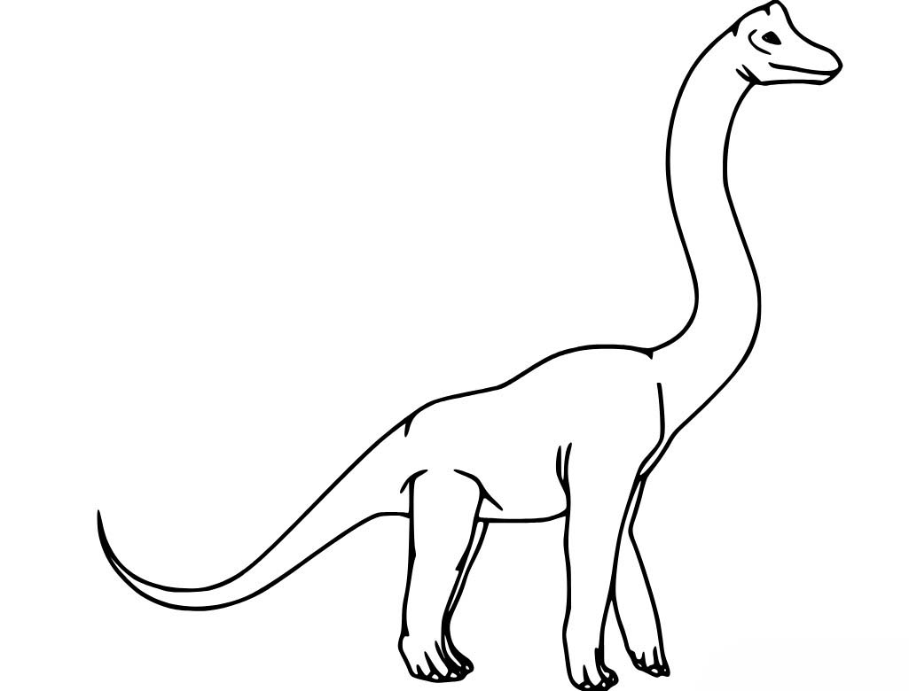 Dibujos de Braquiosaurio