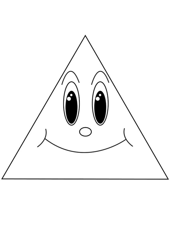 Dibujar Figuras Geometricas gratis para niños para colorir