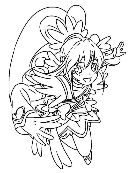 Dibujos de Dibujar Glitter Force gratis para colorear