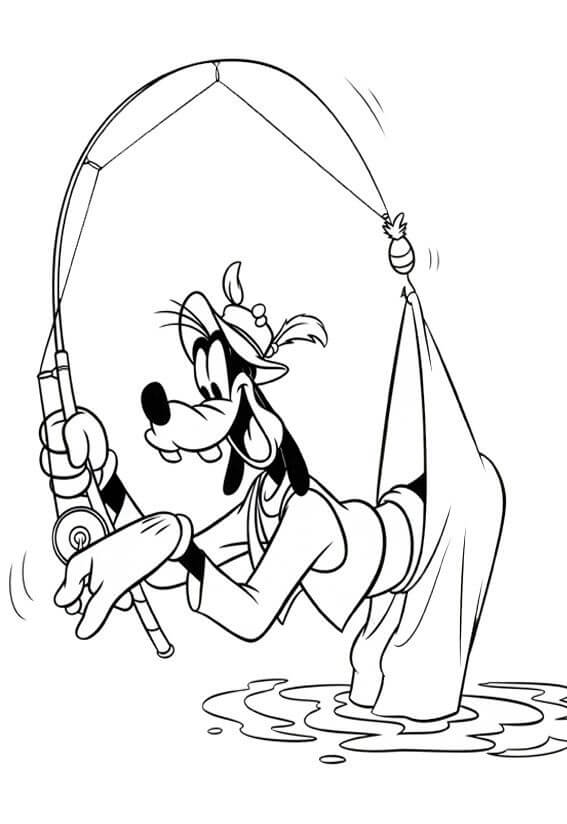 Dibujar Goofy básico para colorir