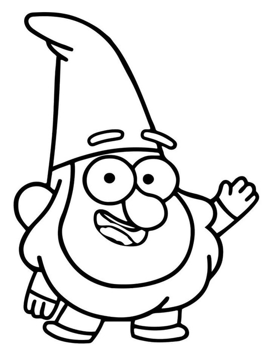 Dibujos de Dibujar Gravity Falls Jeff para colorear