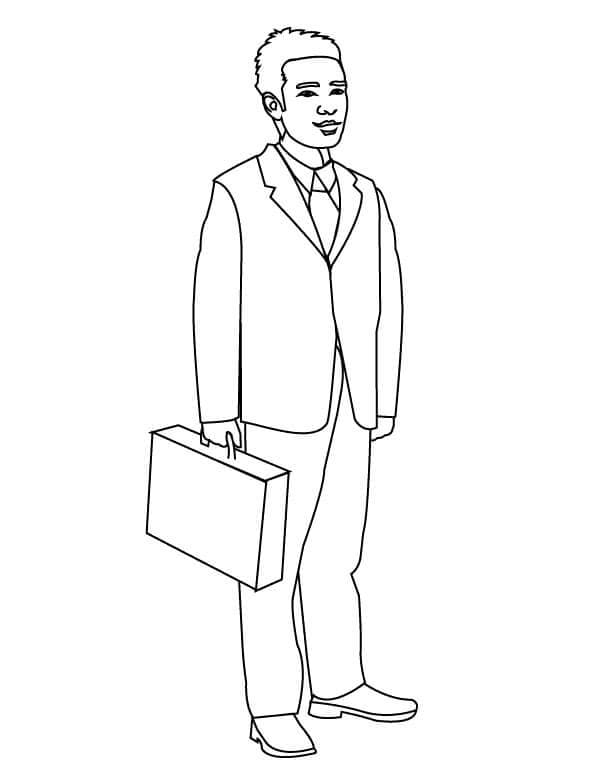 Dibujos de Dibujar Hombre fácil para colorear