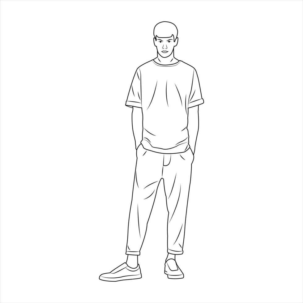 Dibujos de Dibujar Hombre para colorear