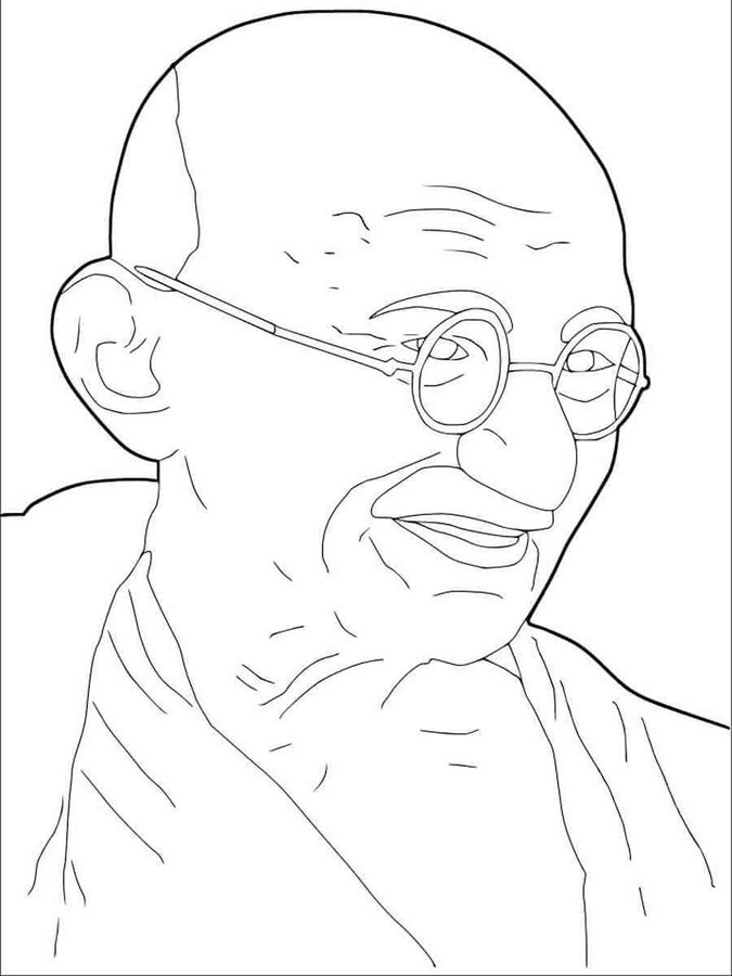 Dibujos de Dibujar Indio imprimible para niños para colorear
