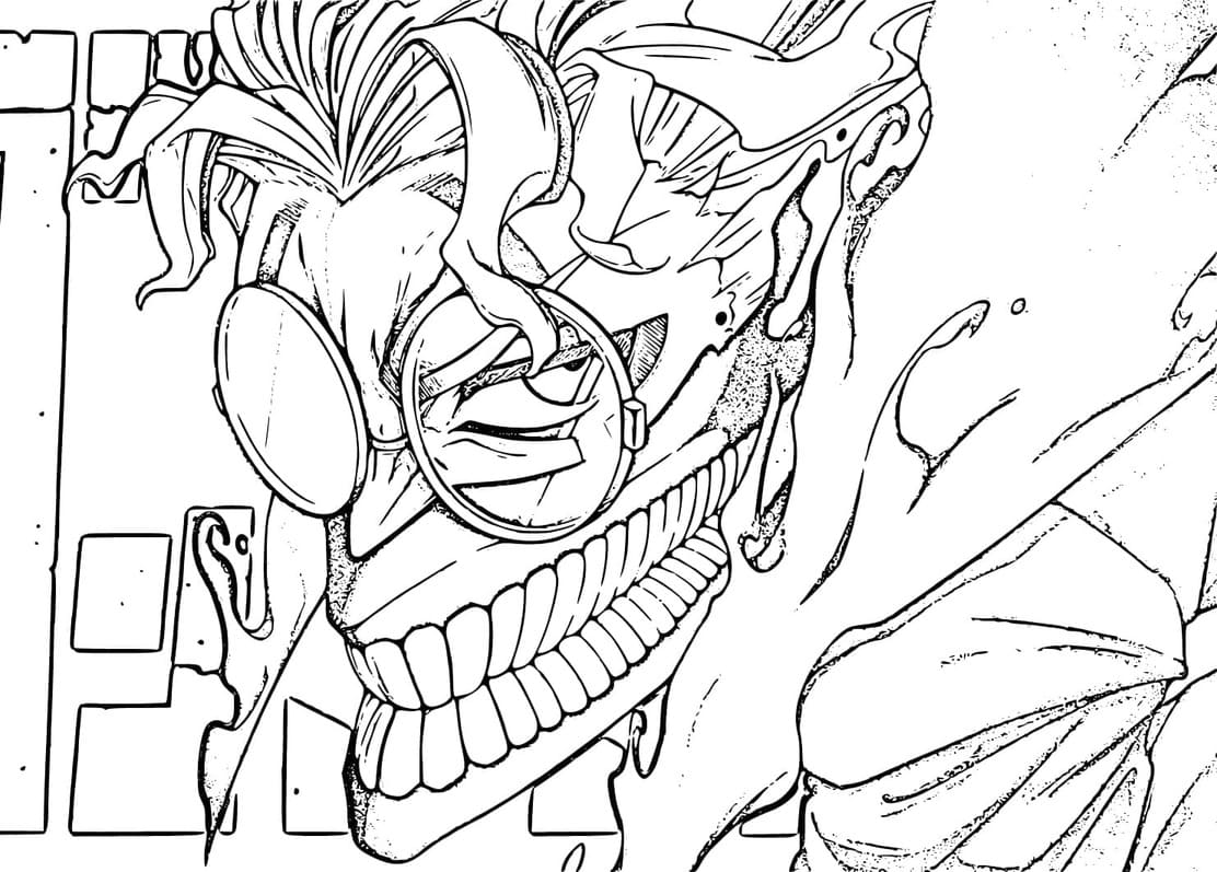 Dibujos de Dibujar Ken Takakura de Dandadan para colorear