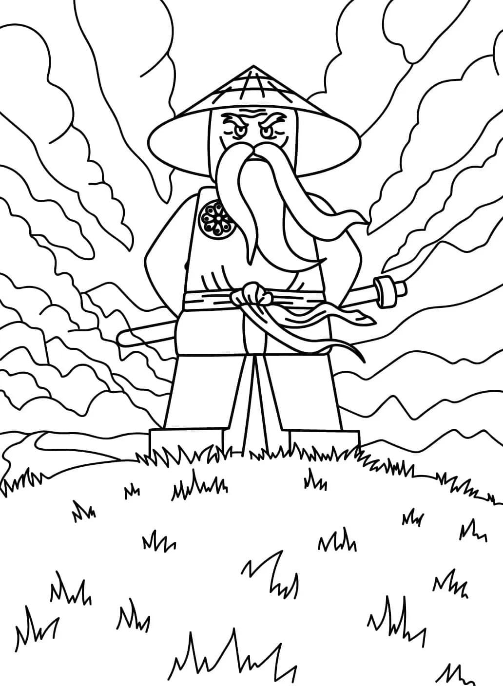 Dibujos de Dibujar Lego Ninjago gratis para colorear