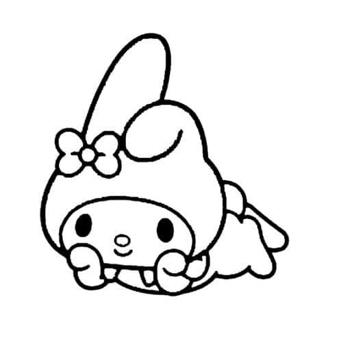 My Melody para colorear