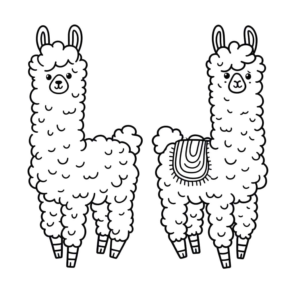 Dibujos de Dibujar Llama 4 para colorear