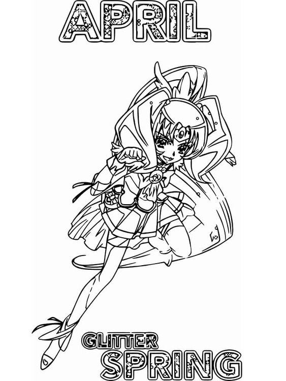 Dibujos de Dibujar Midorikawa Nao para colorear