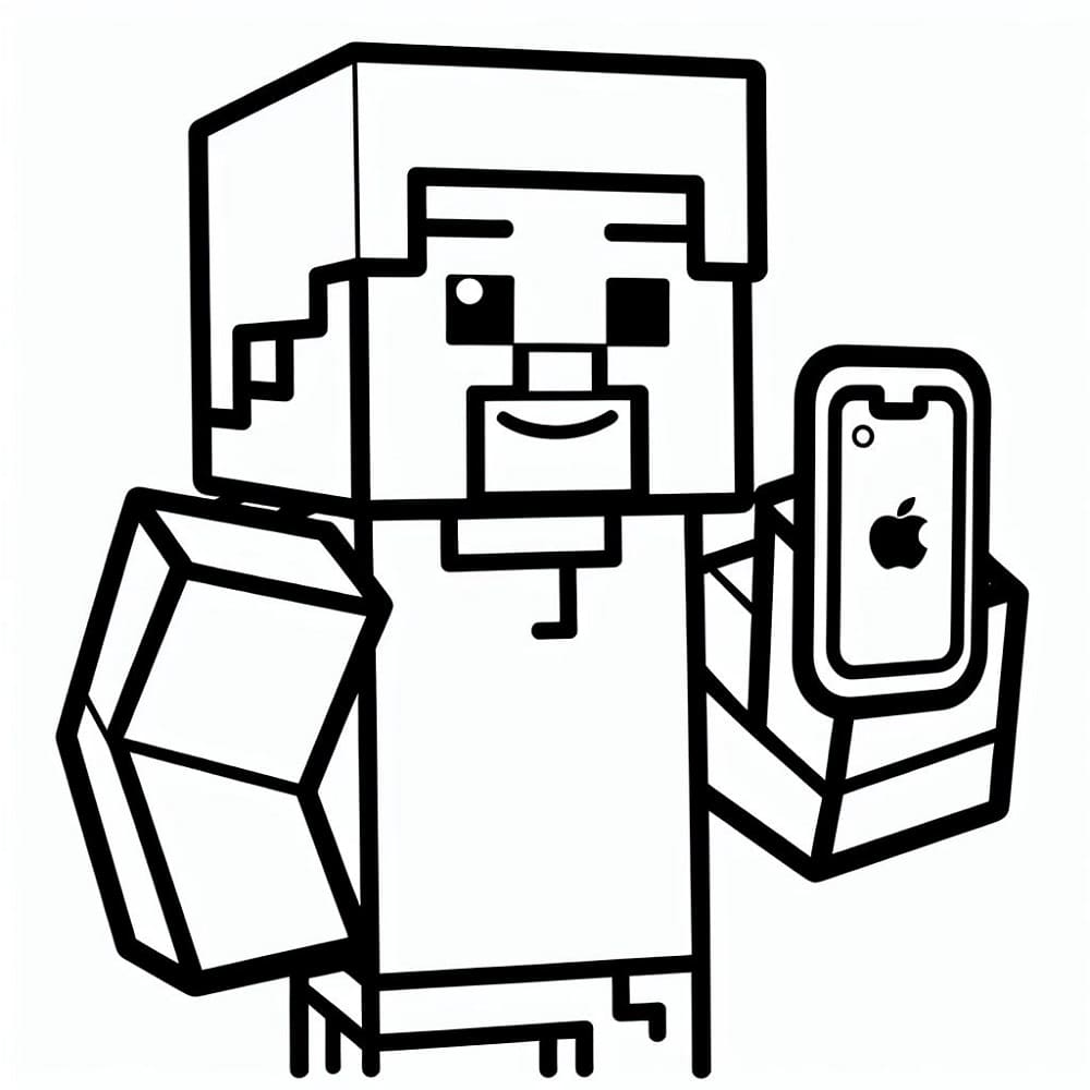 Dibujos de Dibujar Minecraft en niños para colorear