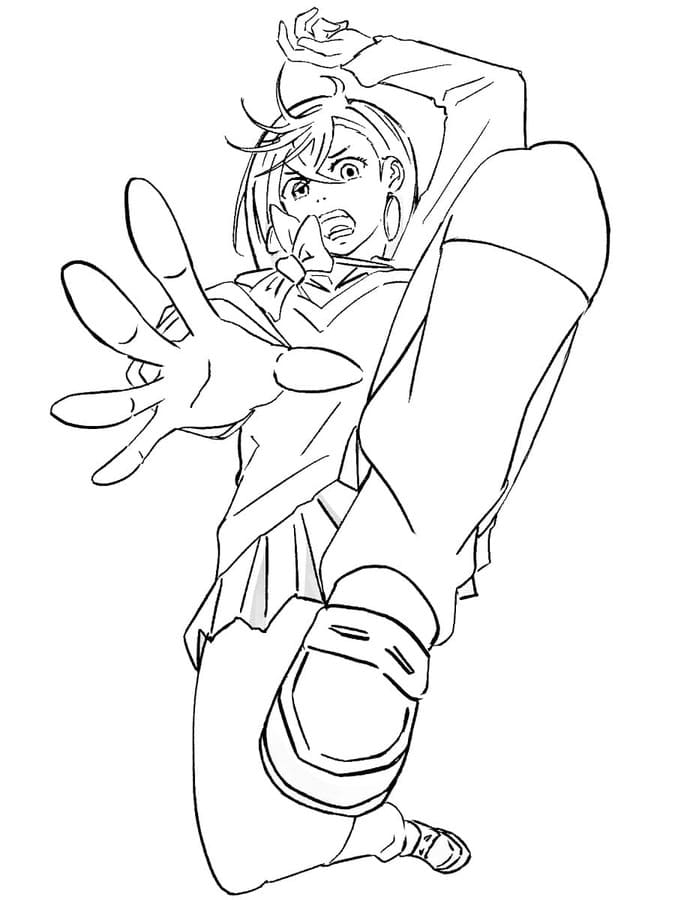 Dibujos de Dibujar Momo Ayase para colorear