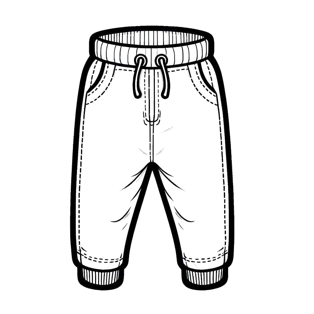 Dibujos de Dibujar Pantalon 1 para colorear