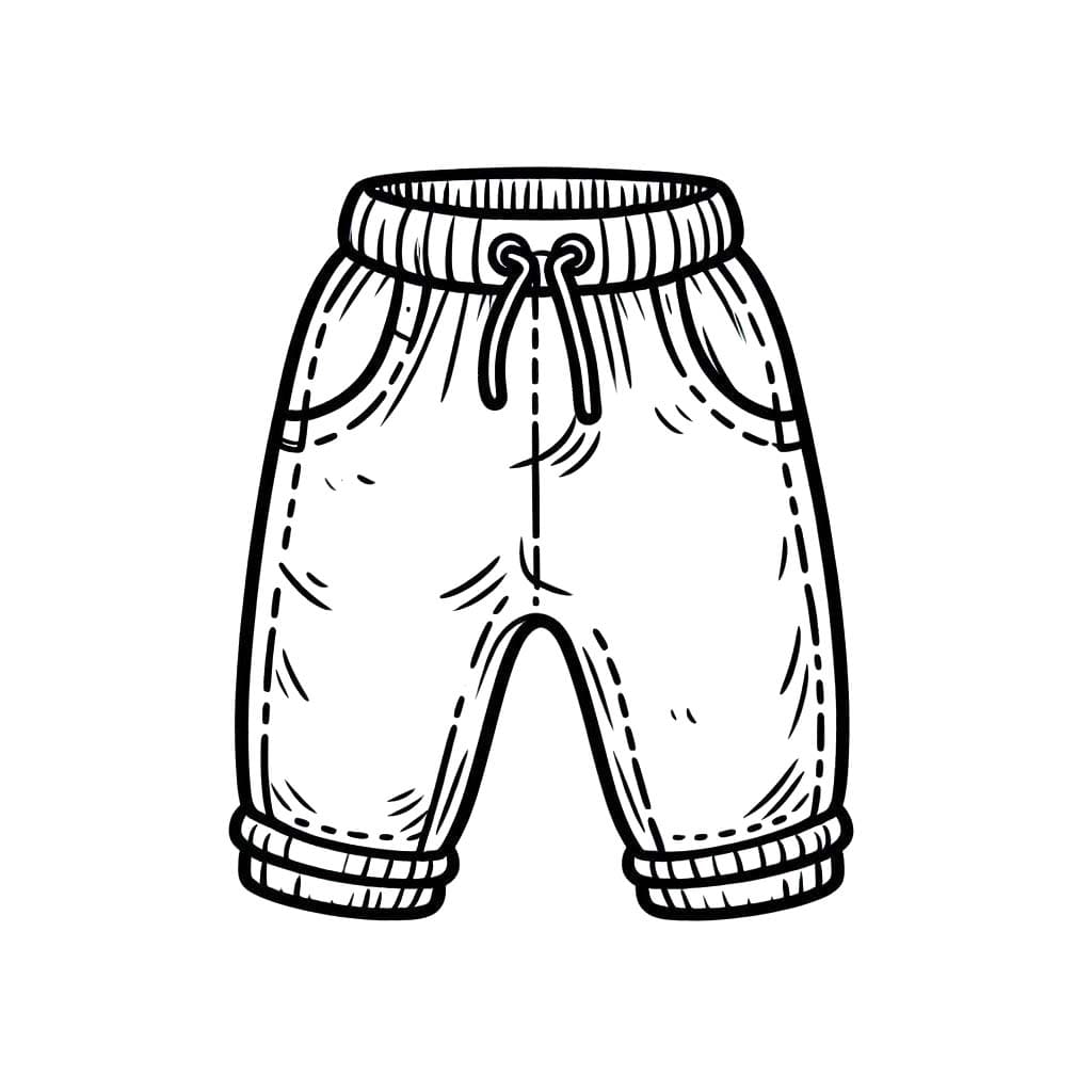 Dibujos de Dibujar Pantalon 3 para colorear