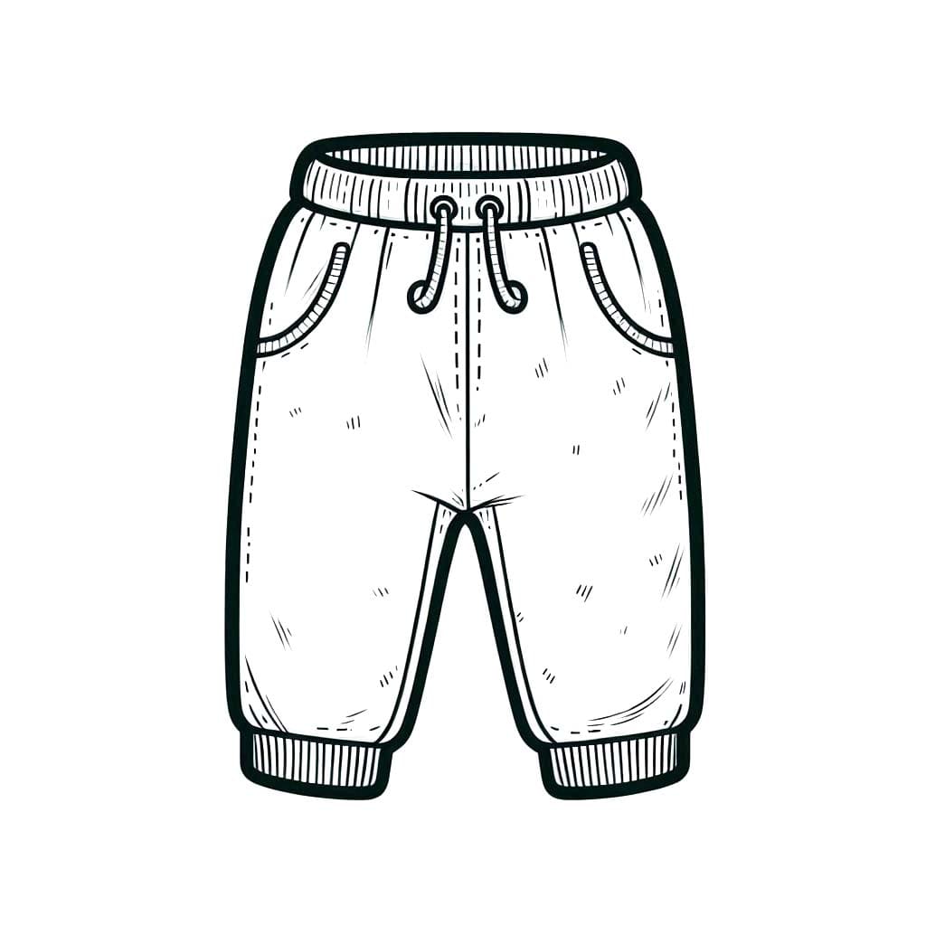 Dibujos de Dibujar Pantalon 6 para colorear