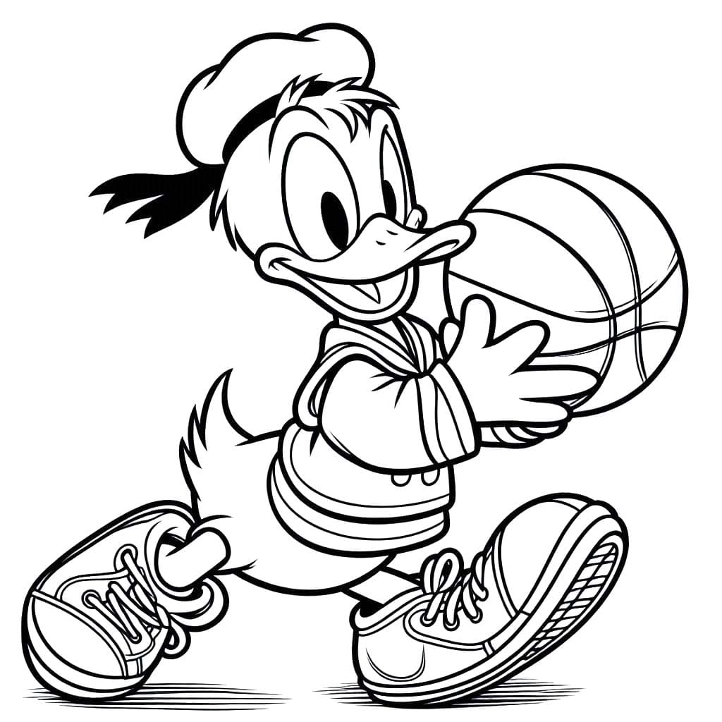 Dibujar Pato Donald 1 para colorir