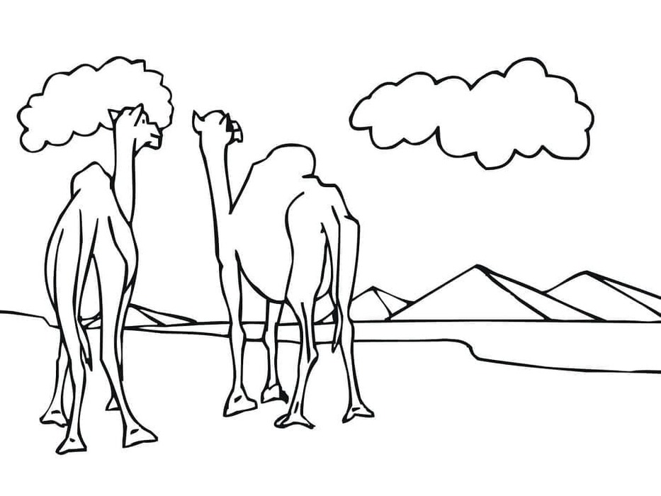 Dibujos de Dibujar Pirámide muy fácil para colorear