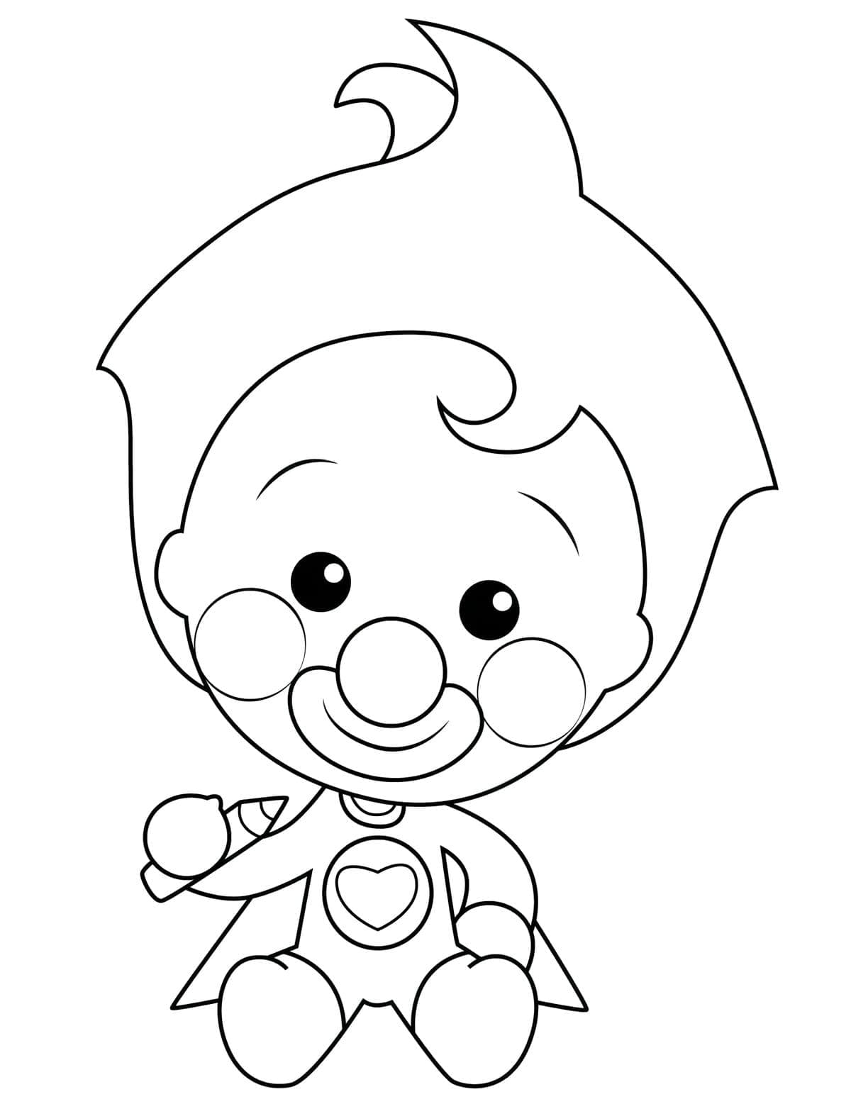 Plim Plim para colorear