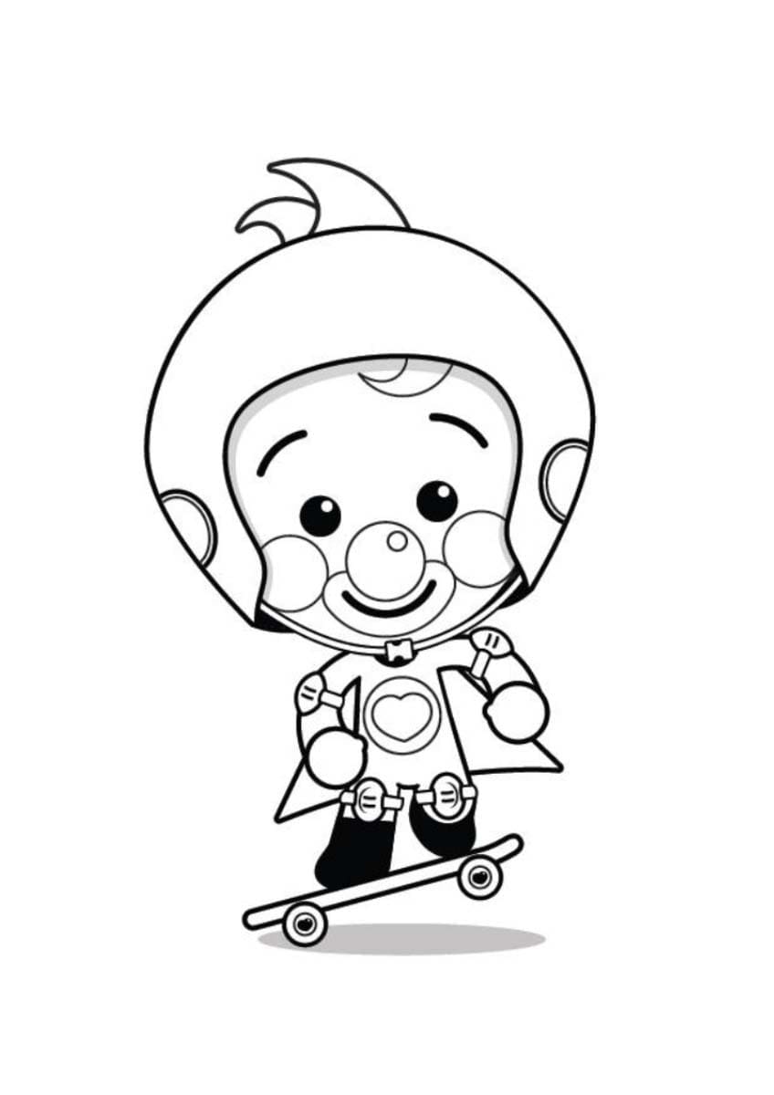Dibujos de Dibujar Plim Plim muy básico para colorear