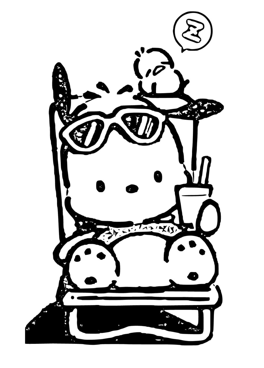 Dibujos de Dibujar Pochacco 3 para colorear