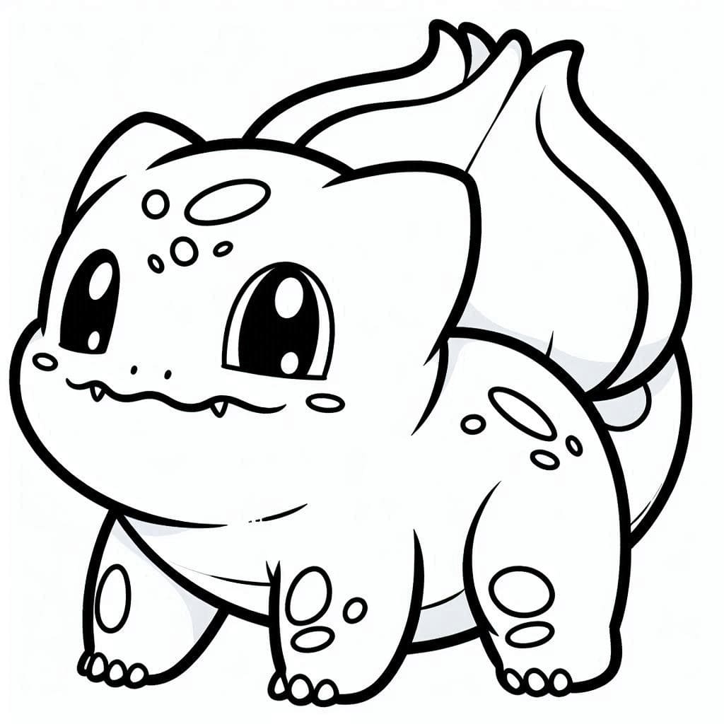 Dibujos de Dibujar pokemon lindo fácil para colorear