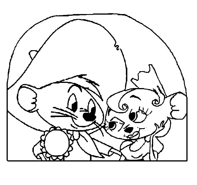 Dibujos de Dibujar Speedy Gonzales amar para colorear