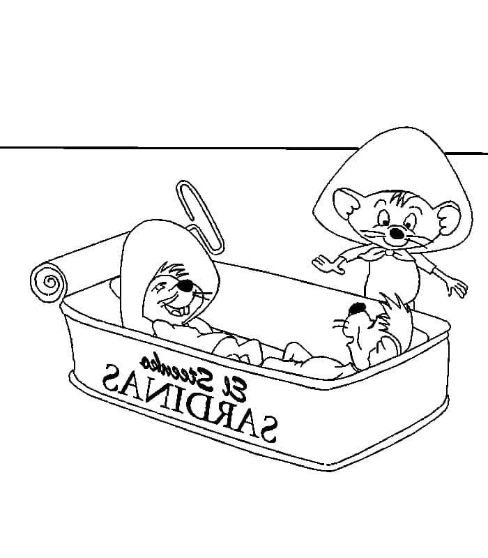 Dibujos de Dibujar Speedy Gonzales para niños para colorear