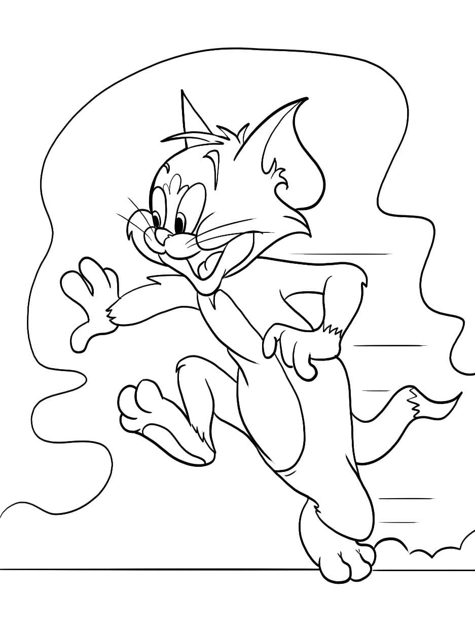 Dibujos de Dibujar Tom Y Jerry 1 para colorear