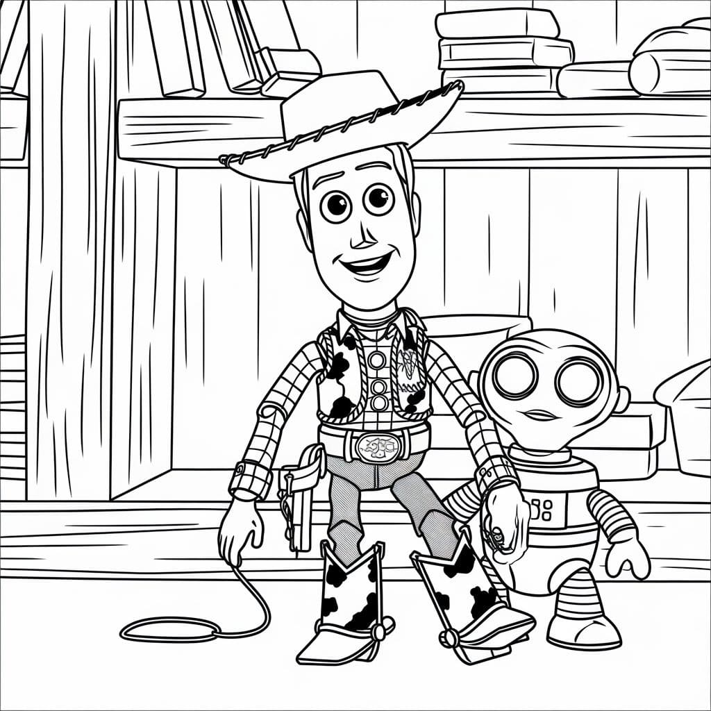 Dibujos de Dibujar Toy Story - Página 11 para colorear