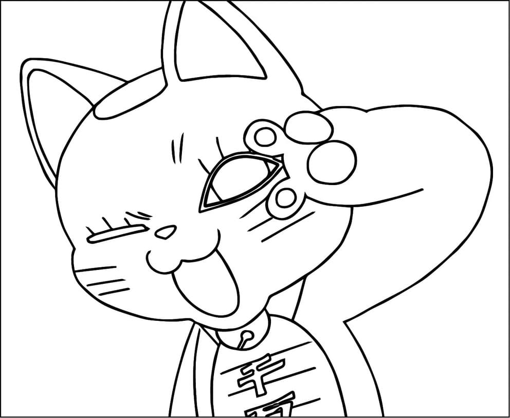 Dibujos de Dibujar Turbo Granny en Dandadan para colorear