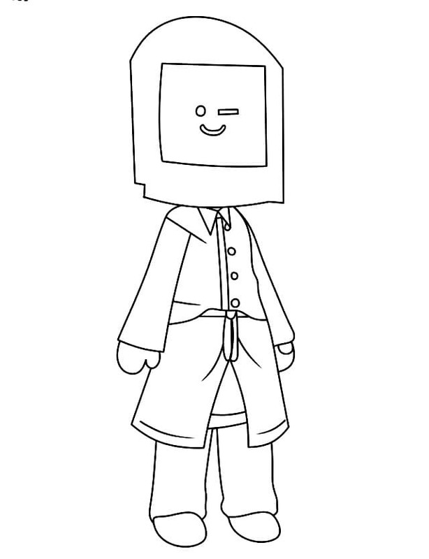 Dibujos de Dibujar TV Man 6 para colorear