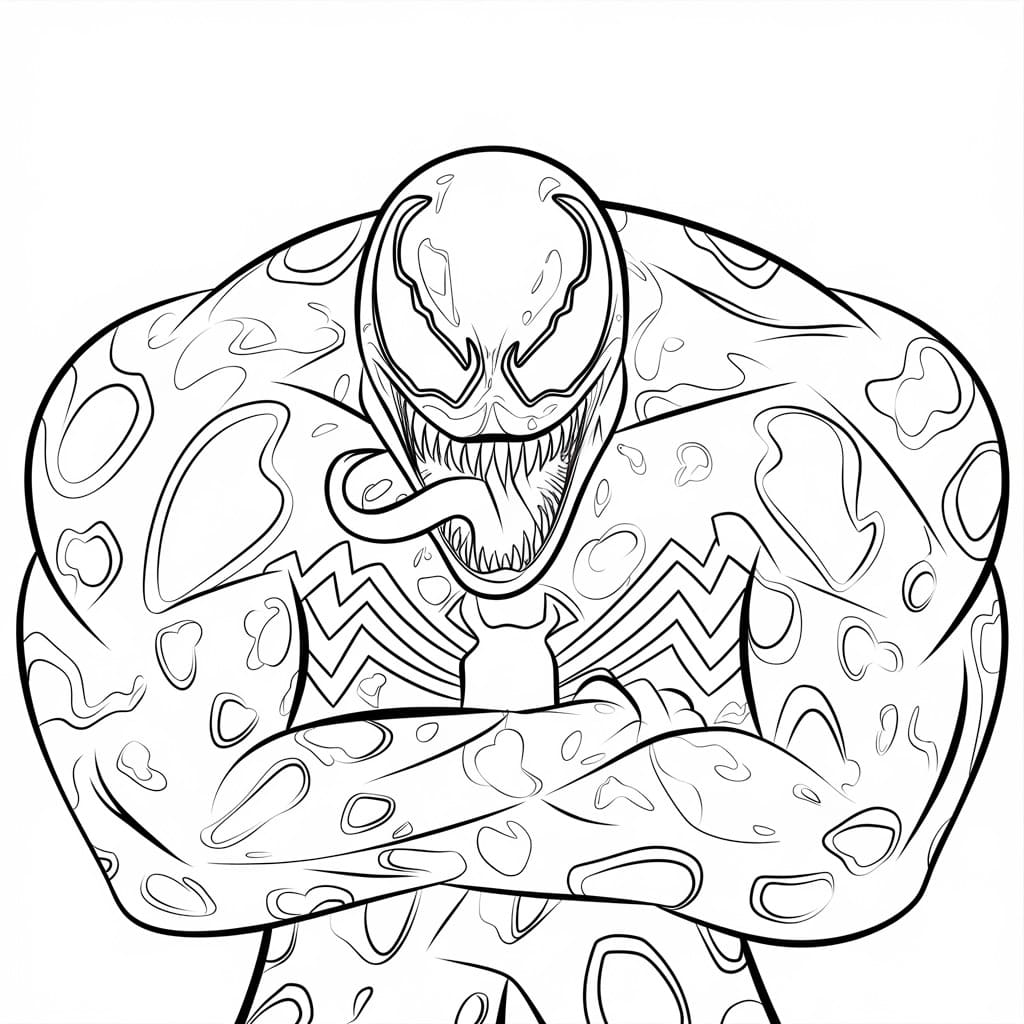 Dibujos de Dibujar Venom 2 para colorear