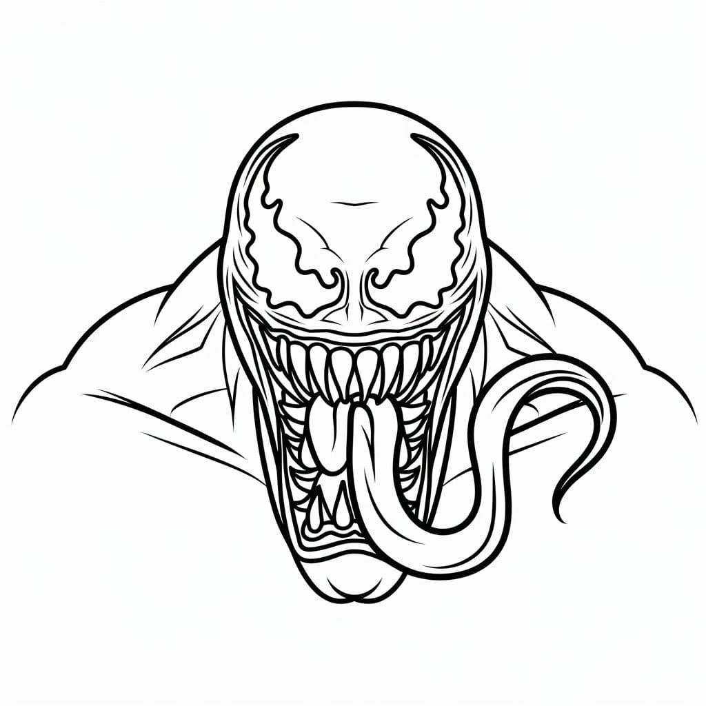 Dibujos de Dibujar Venom 4 para colorear