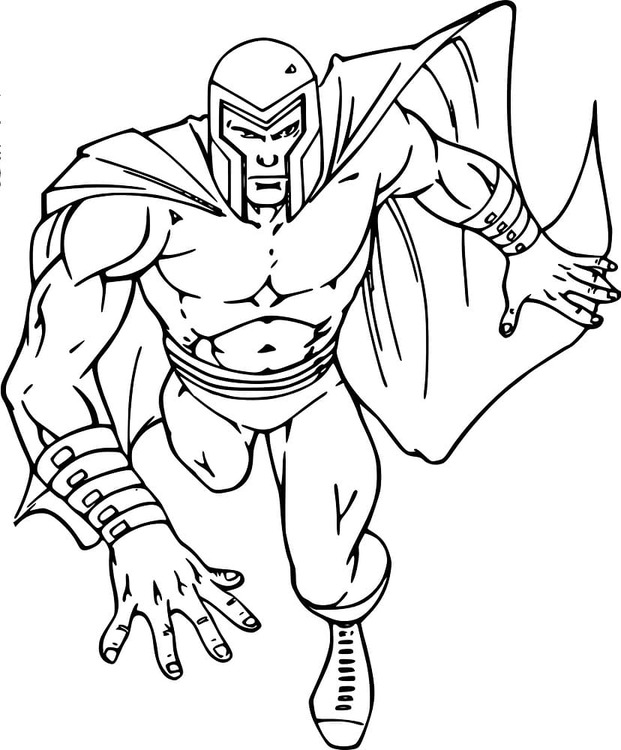 Dibujar X-Men fácil para colorir