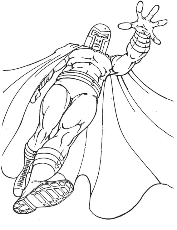 Dibujar X-Men Sencillo para colorir