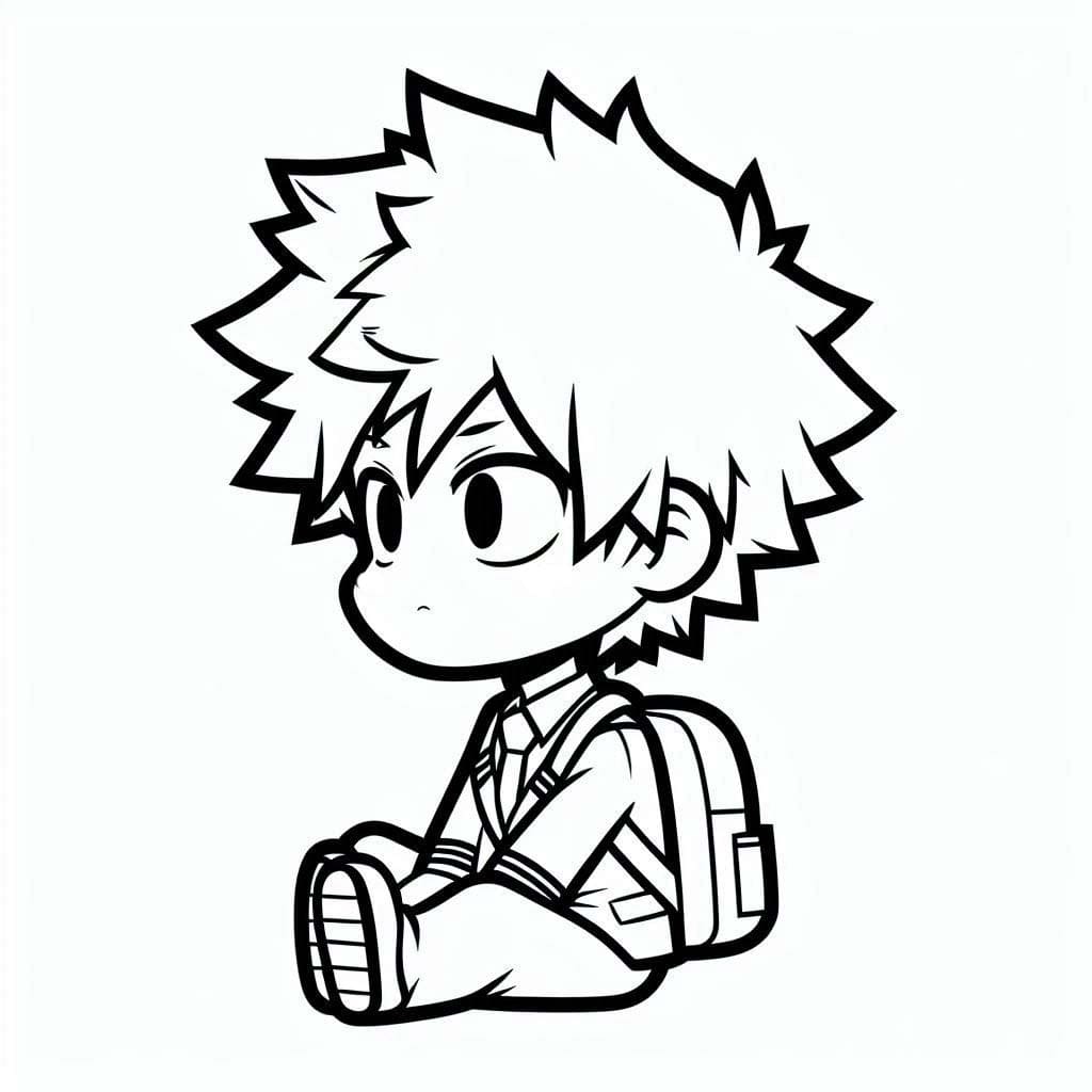 Dibujos de Dibujo Bakugo 2 para colorear