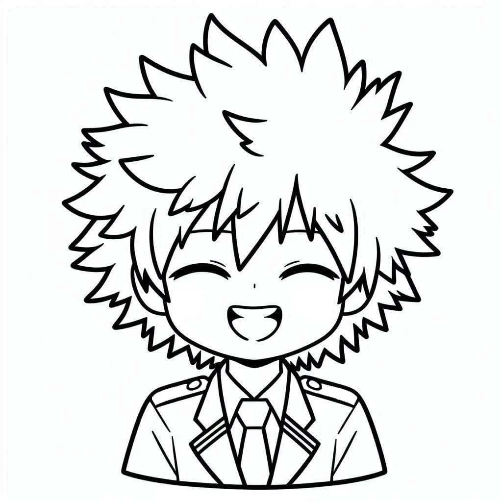 Dibujos de Dibujo Bakugo 5 para colorear