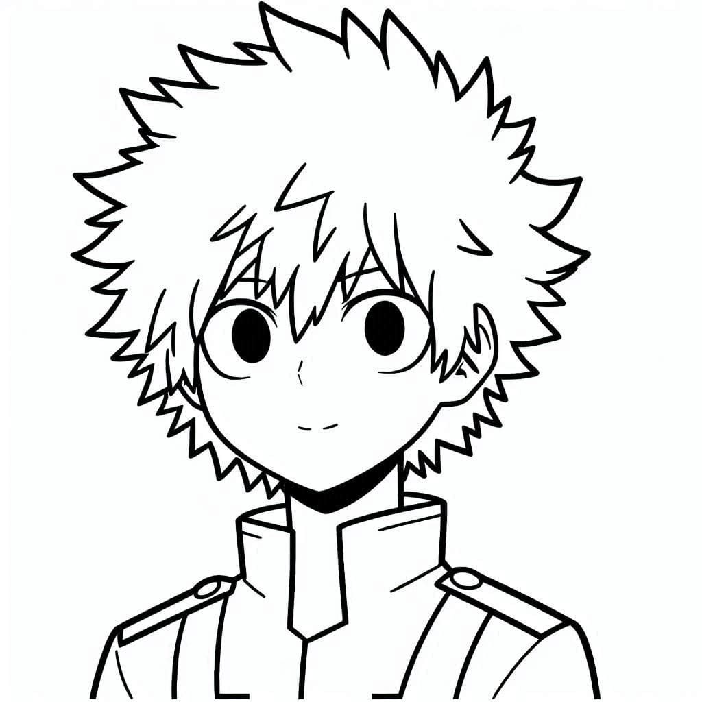 Dibujos de Dibujo Bakugo 6 para colorear