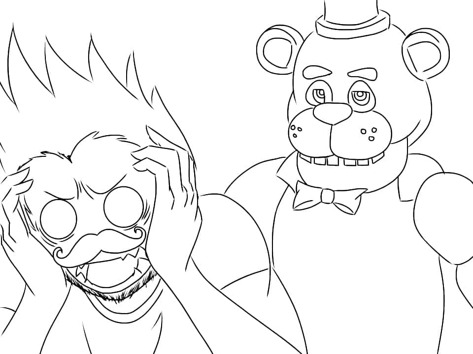 Dibujos de Dibujo FNAF - Página 3 para colorear