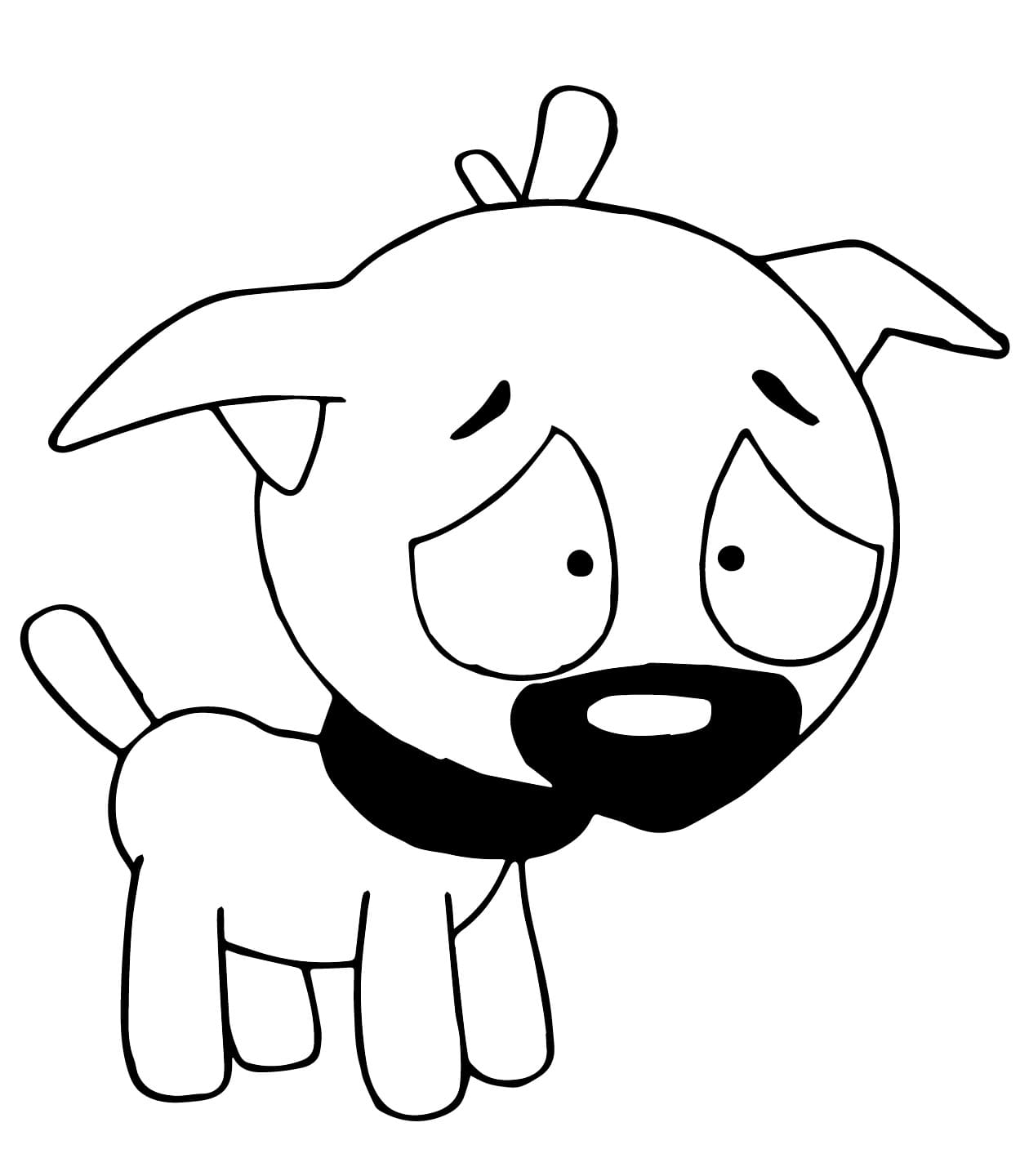 Dibujos de Dibujos de Willy Perro Mikecrack para colorear