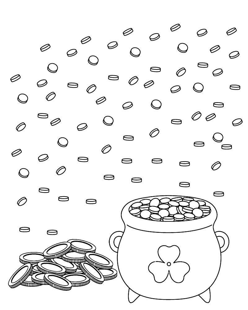 Dibujos de Dinero 5 para colorear