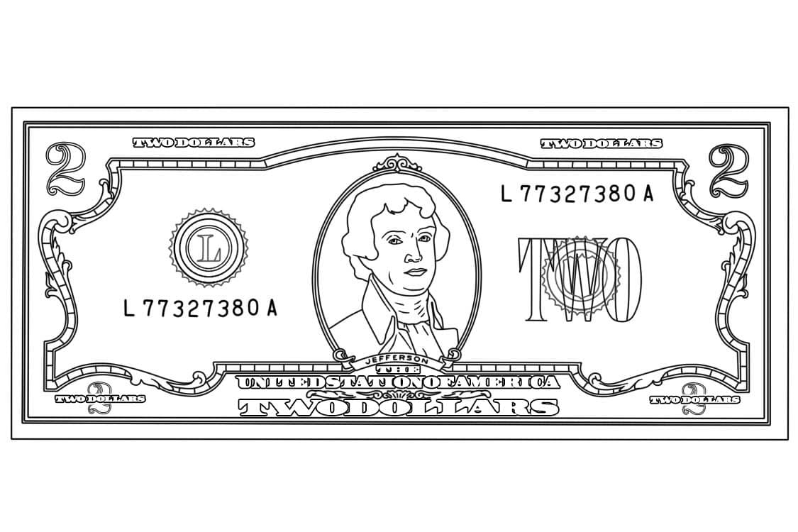 Dibujos de Dinero fácil gratis para colorear