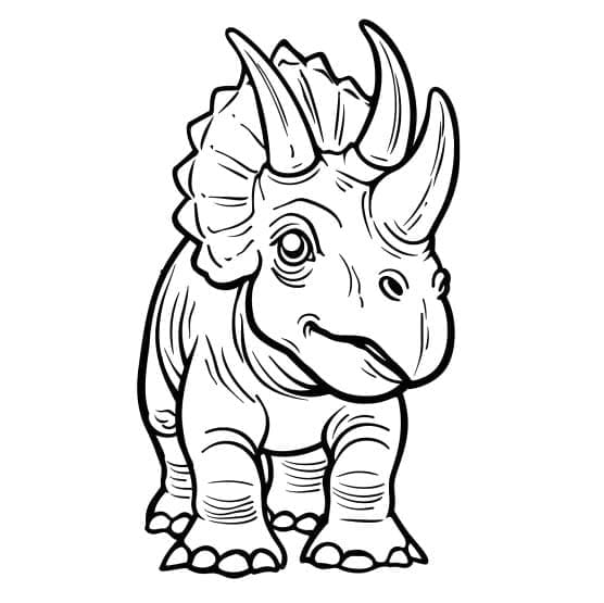 Dinosaurio 2 para colorir