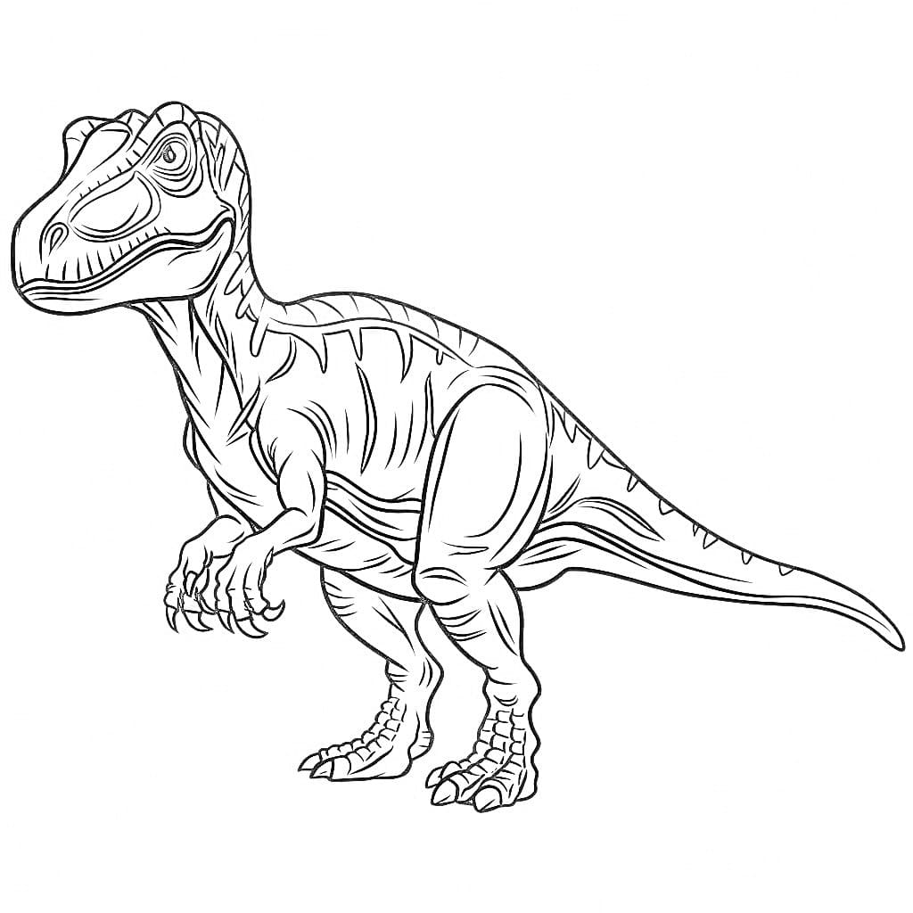 Dinosaurio 5 para colorir