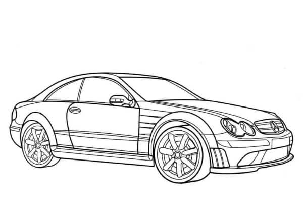 Diseño Libre Mercedes para colorir