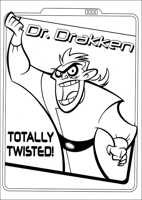 Dr. Drakken para colorir