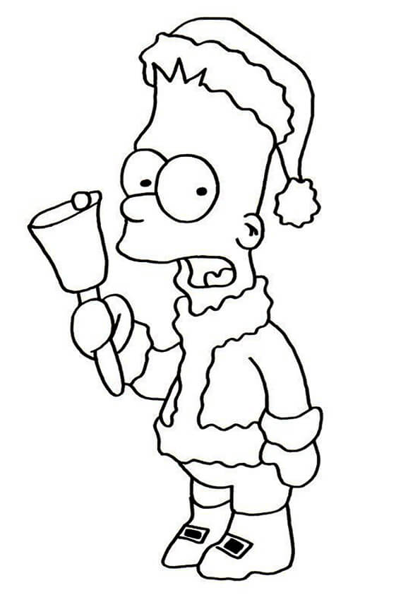 Dibujos de El Bart para colorear