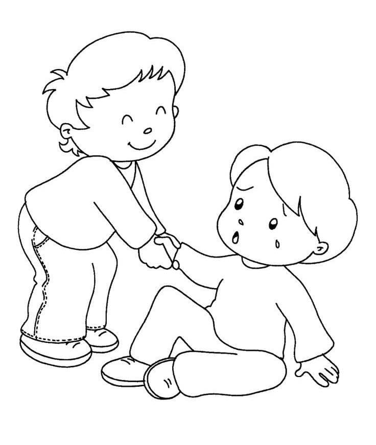 Dibujos de Empatía 1 para colorear